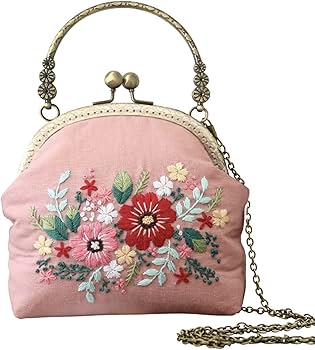 Amazon | (ADOSSY) 刺繍バッグキット 刺繍キット 初心者 セット